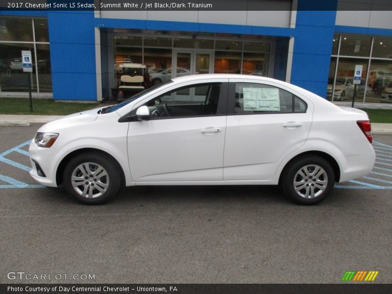  2017 Sonic LS Sedan Summit White