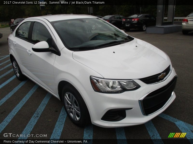 Front 3/4 View of 2017 Sonic LS Sedan