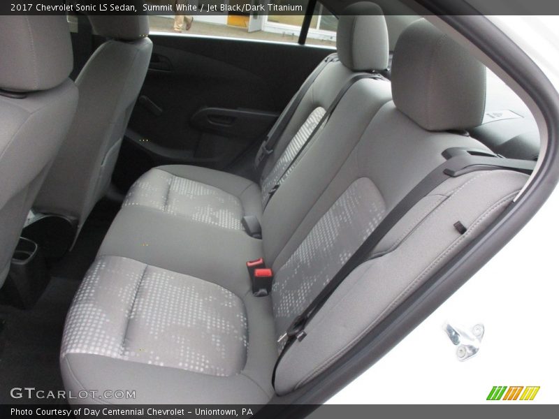 Rear Seat of 2017 Sonic LS Sedan