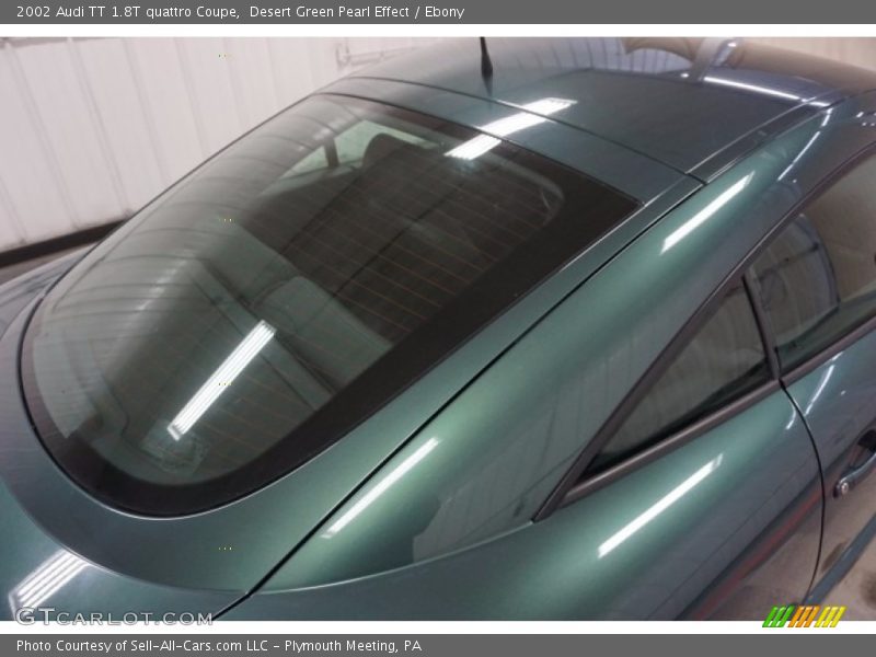 Desert Green Pearl Effect / Ebony 2002 Audi TT 1.8T quattro Coupe