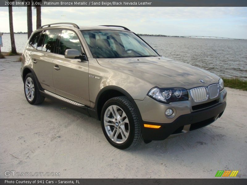 Front 3/4 View of 2008 X3 3.0si