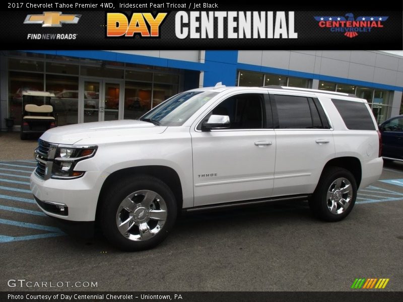 Iridescent Pearl Tricoat / Jet Black 2017 Chevrolet Tahoe Premier 4WD