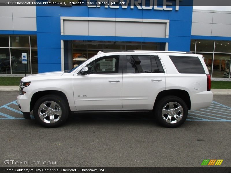 Iridescent Pearl Tricoat / Jet Black 2017 Chevrolet Tahoe Premier 4WD