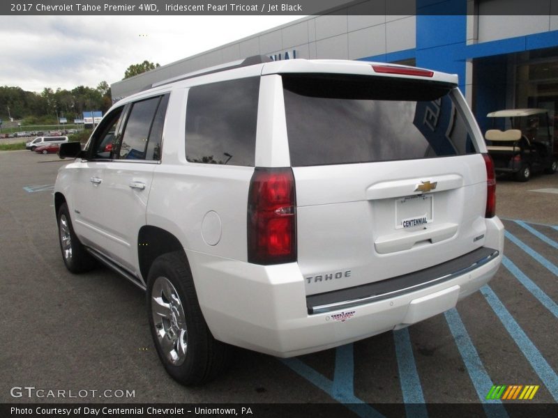 Iridescent Pearl Tricoat / Jet Black 2017 Chevrolet Tahoe Premier 4WD