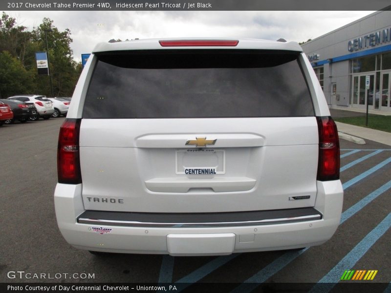 Iridescent Pearl Tricoat / Jet Black 2017 Chevrolet Tahoe Premier 4WD
