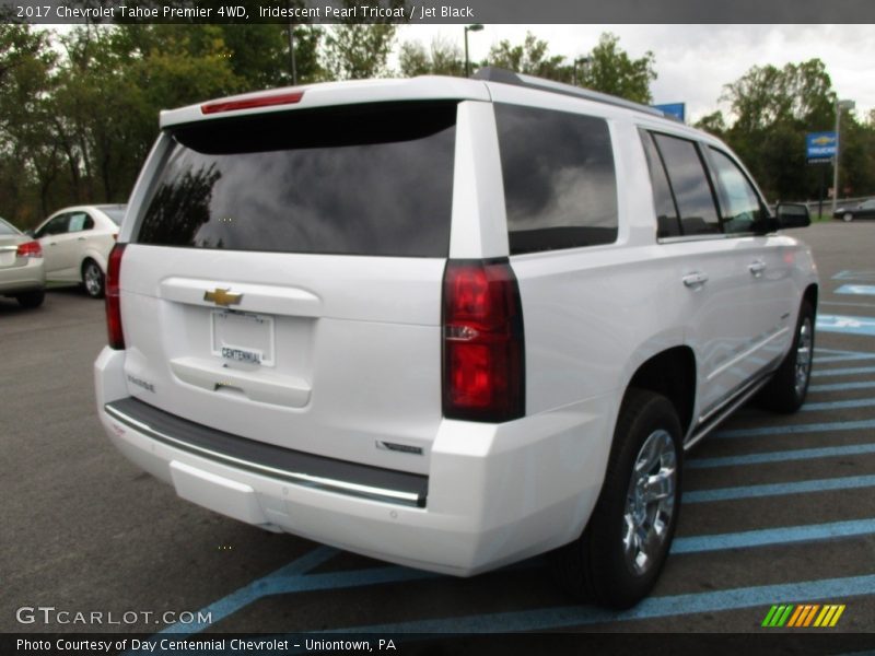 Iridescent Pearl Tricoat / Jet Black 2017 Chevrolet Tahoe Premier 4WD