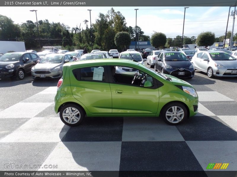 Lime / Green/Green 2015 Chevrolet Spark LT