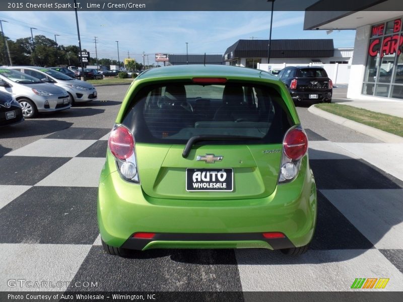 Lime / Green/Green 2015 Chevrolet Spark LT