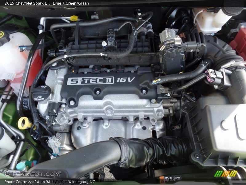 Lime / Green/Green 2015 Chevrolet Spark LT