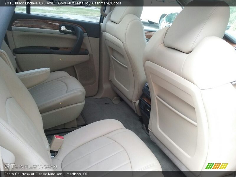 Gold Mist Metallic / Cashmere/Cocoa 2011 Buick Enclave CXL AWD