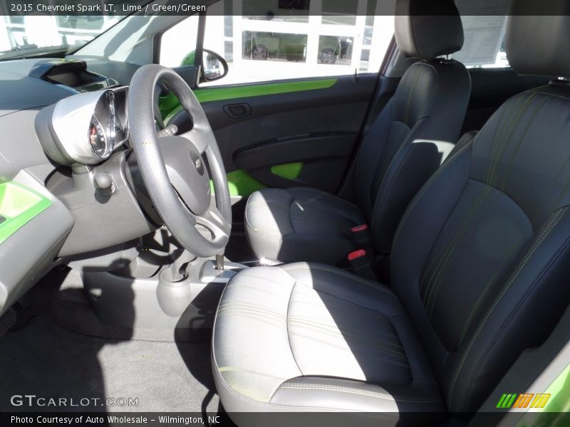 Lime / Green/Green 2015 Chevrolet Spark LT
