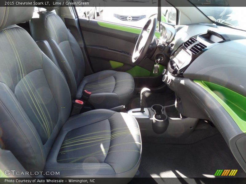 Lime / Green/Green 2015 Chevrolet Spark LT