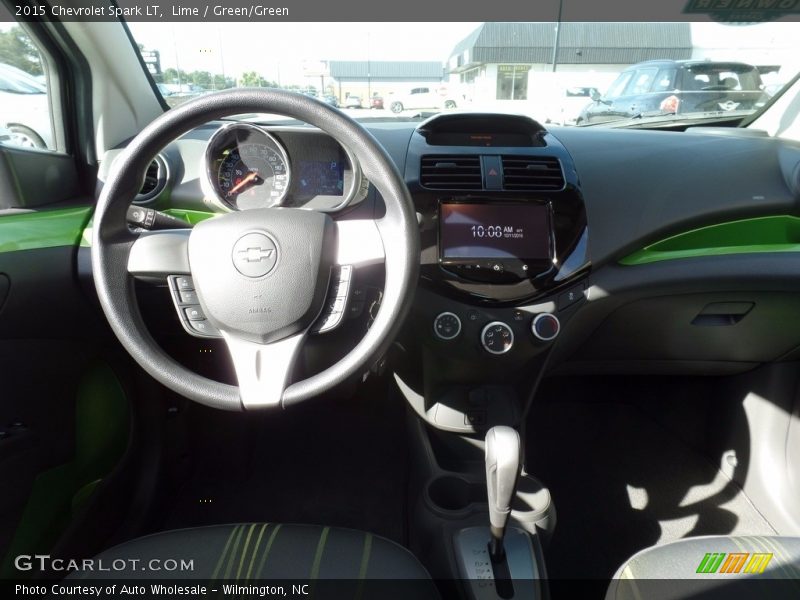 Lime / Green/Green 2015 Chevrolet Spark LT