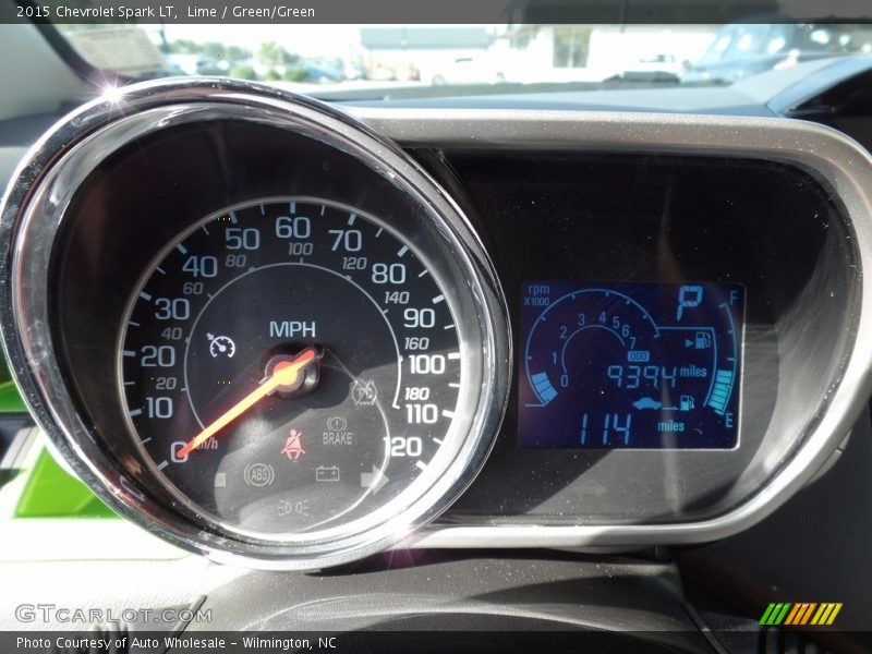 Lime / Green/Green 2015 Chevrolet Spark LT