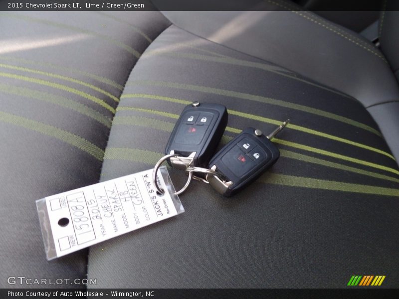 Lime / Green/Green 2015 Chevrolet Spark LT