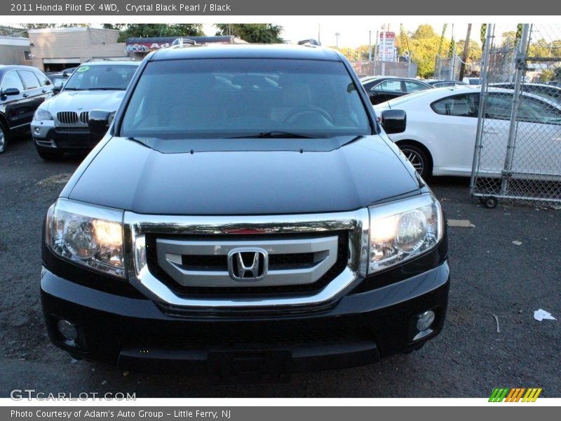 Crystal Black Pearl / Black 2011 Honda Pilot EX 4WD