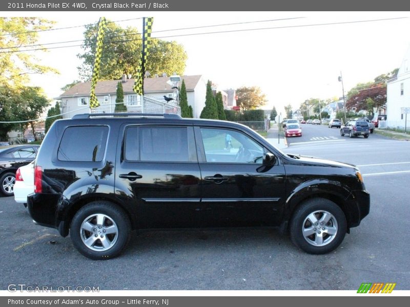 Crystal Black Pearl / Black 2011 Honda Pilot EX 4WD