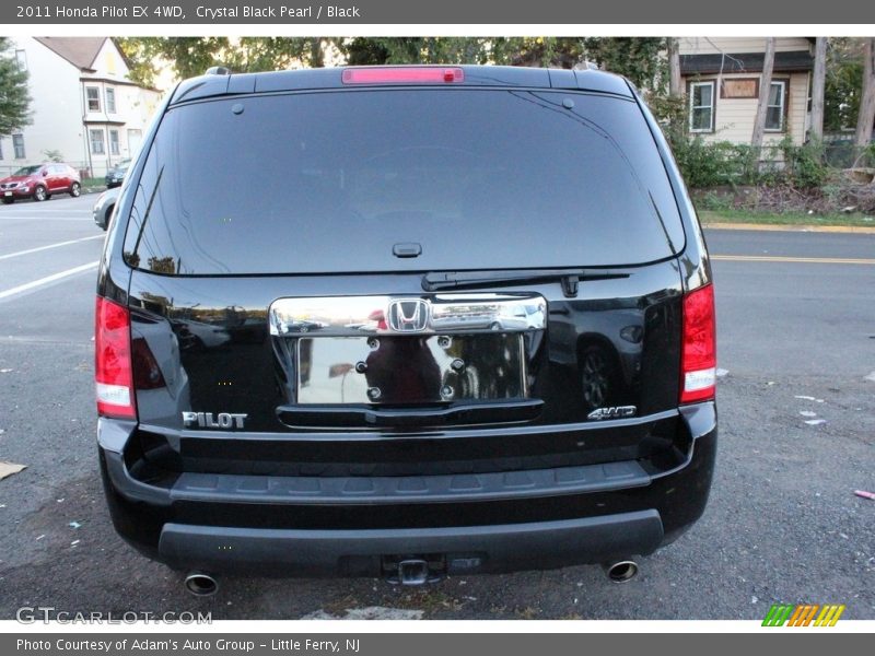 Crystal Black Pearl / Black 2011 Honda Pilot EX 4WD