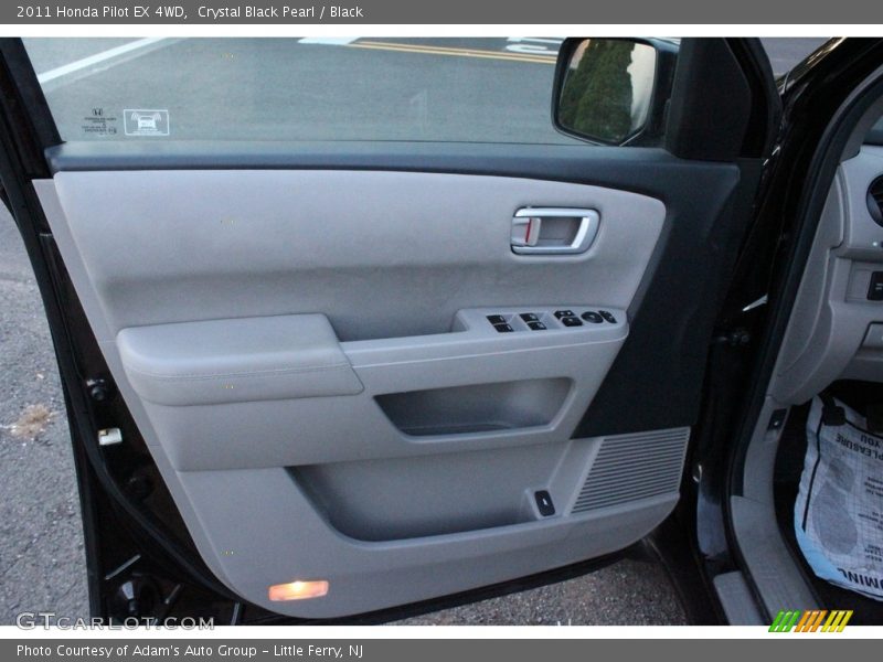 Crystal Black Pearl / Black 2011 Honda Pilot EX 4WD