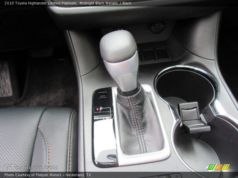 Midnight Black Metallic / Black 2016 Toyota Highlander Limited Platinum