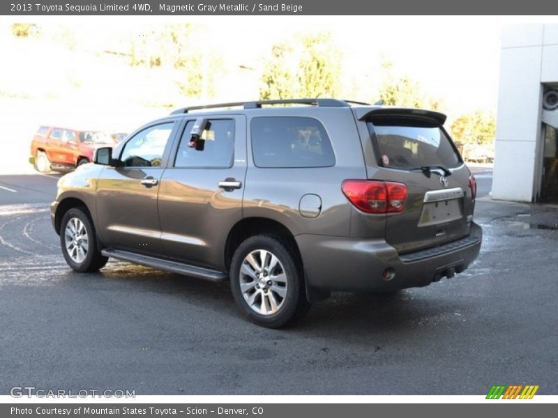 Magnetic Gray Metallic / Sand Beige 2013 Toyota Sequoia Limited 4WD