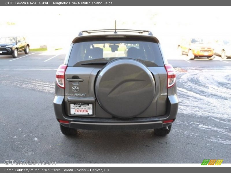 Magnetic Gray Metallic / Sand Beige 2010 Toyota RAV4 I4 4WD