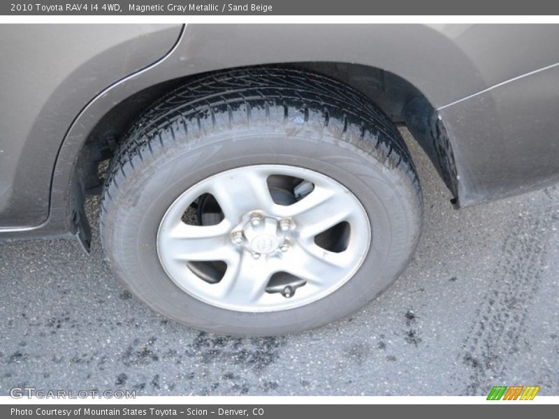 Magnetic Gray Metallic / Sand Beige 2010 Toyota RAV4 I4 4WD