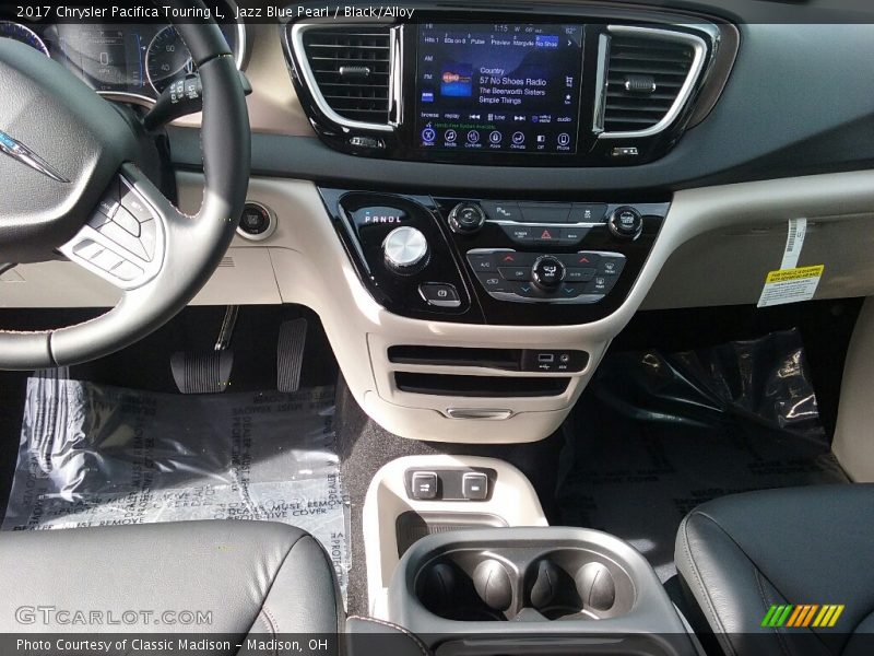 Jazz Blue Pearl / Black/Alloy 2017 Chrysler Pacifica Touring L