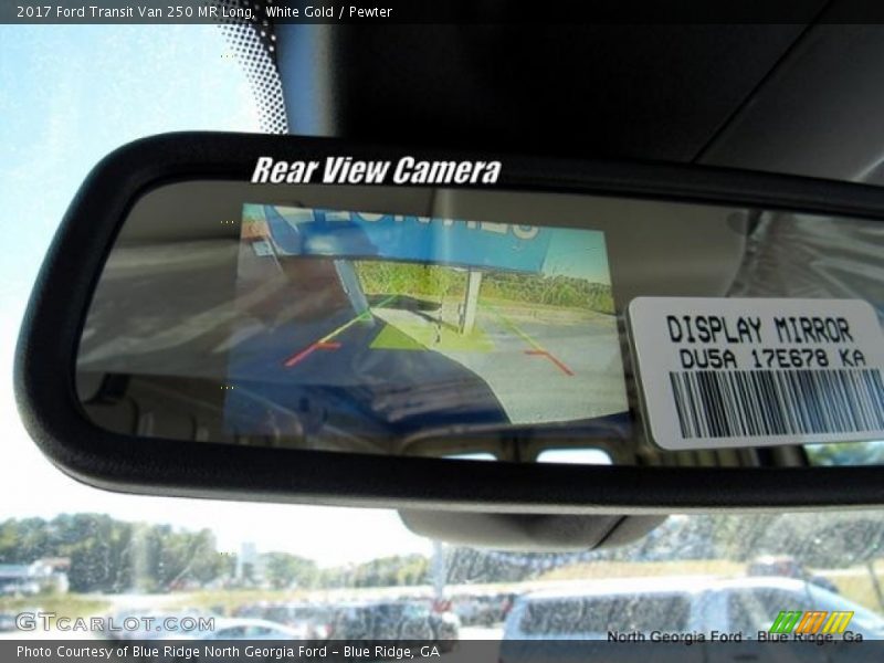 White Gold / Pewter 2017 Ford Transit Van 250 MR Long
