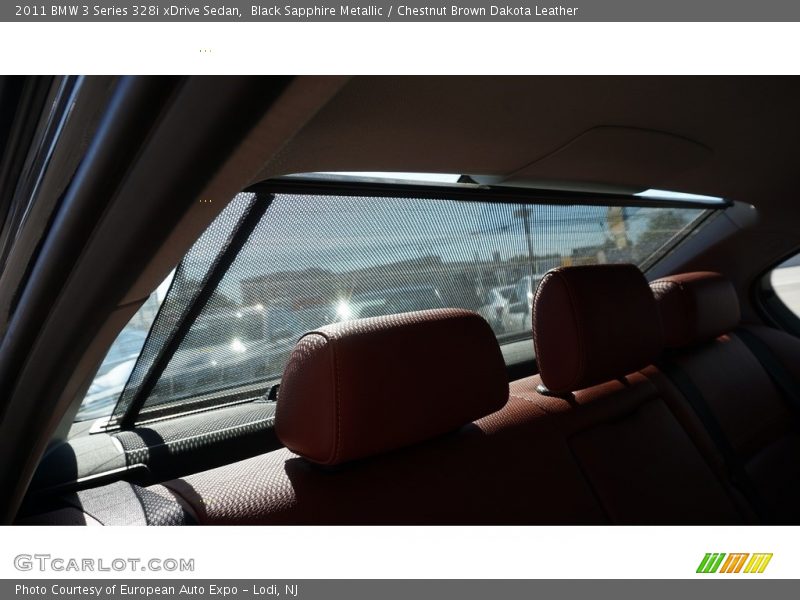 Black Sapphire Metallic / Chestnut Brown Dakota Leather 2011 BMW 3 Series 328i xDrive Sedan