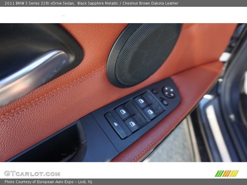 Black Sapphire Metallic / Chestnut Brown Dakota Leather 2011 BMW 3 Series 328i xDrive Sedan