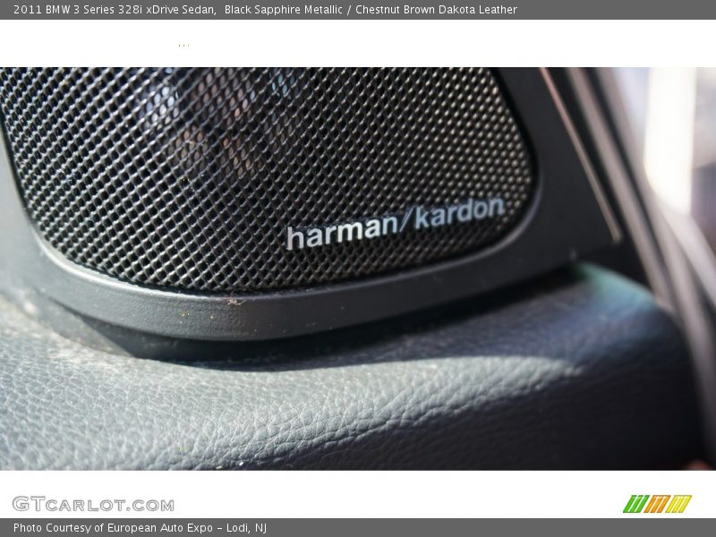 Black Sapphire Metallic / Chestnut Brown Dakota Leather 2011 BMW 3 Series 328i xDrive Sedan