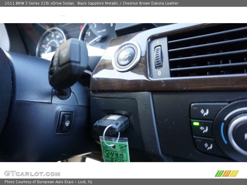 Black Sapphire Metallic / Chestnut Brown Dakota Leather 2011 BMW 3 Series 328i xDrive Sedan
