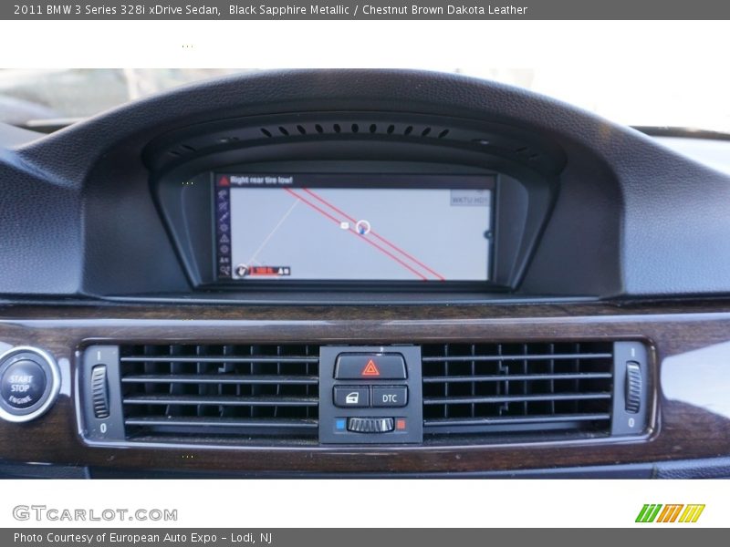 Black Sapphire Metallic / Chestnut Brown Dakota Leather 2011 BMW 3 Series 328i xDrive Sedan