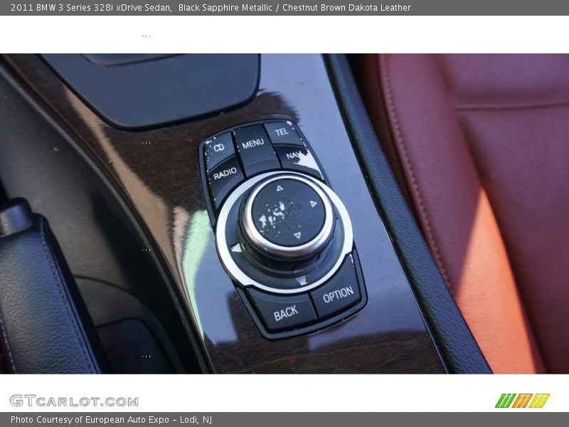 Black Sapphire Metallic / Chestnut Brown Dakota Leather 2011 BMW 3 Series 328i xDrive Sedan