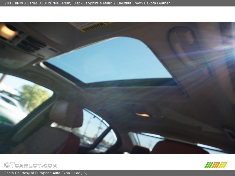 Black Sapphire Metallic / Chestnut Brown Dakota Leather 2011 BMW 3 Series 328i xDrive Sedan