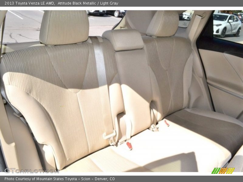 Attitude Black Metallic / Light Gray 2013 Toyota Venza LE AWD