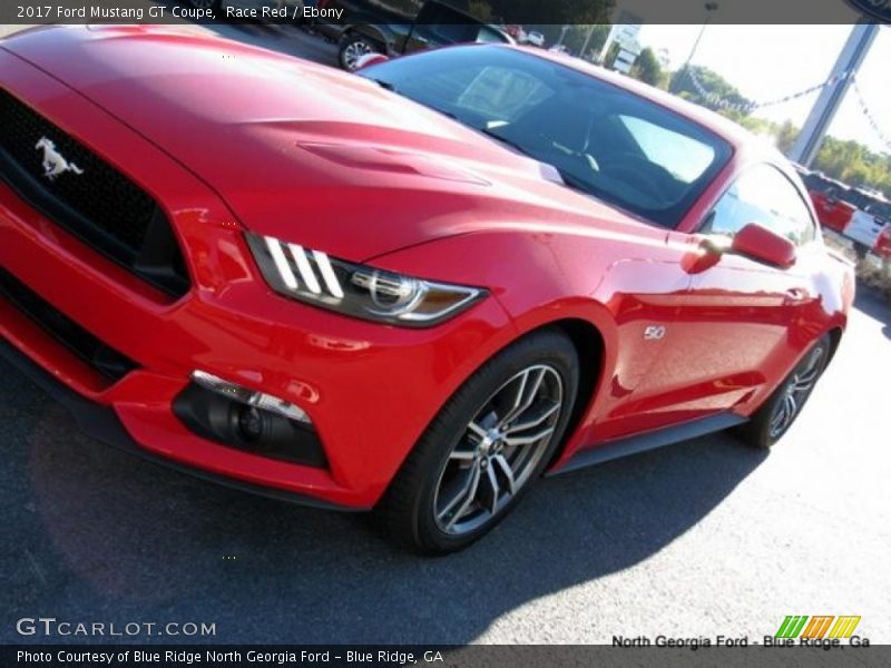 Race Red / Ebony 2017 Ford Mustang GT Coupe