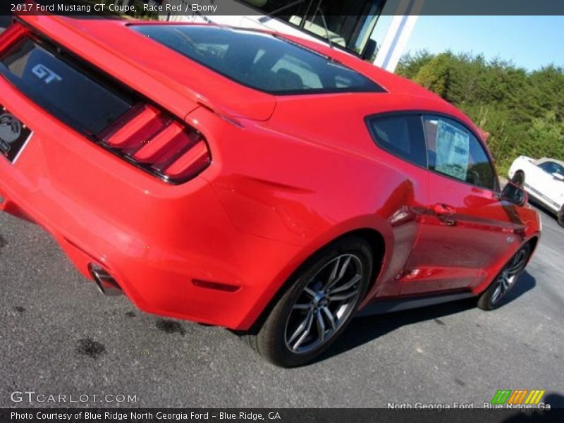 Race Red / Ebony 2017 Ford Mustang GT Coupe