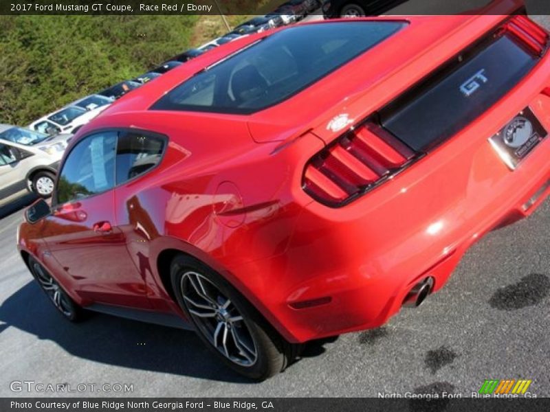 Race Red / Ebony 2017 Ford Mustang GT Coupe
