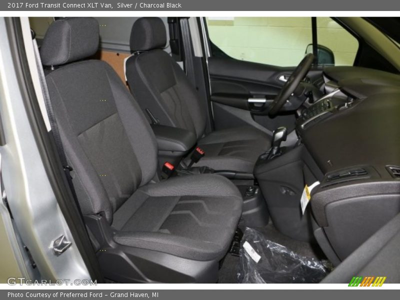 Silver / Charcoal Black 2017 Ford Transit Connect XLT Van
