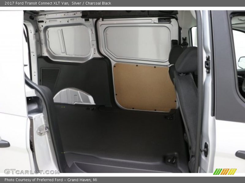 Silver / Charcoal Black 2017 Ford Transit Connect XLT Van