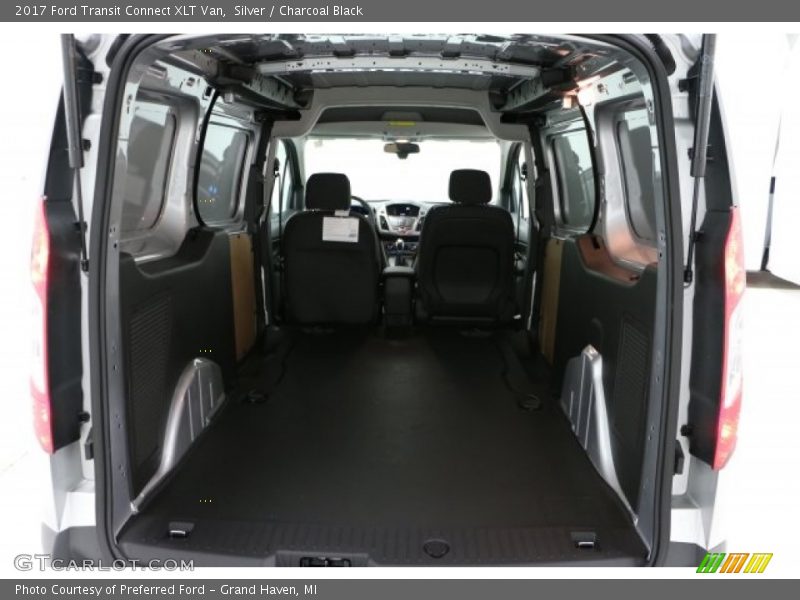 Silver / Charcoal Black 2017 Ford Transit Connect XLT Van
