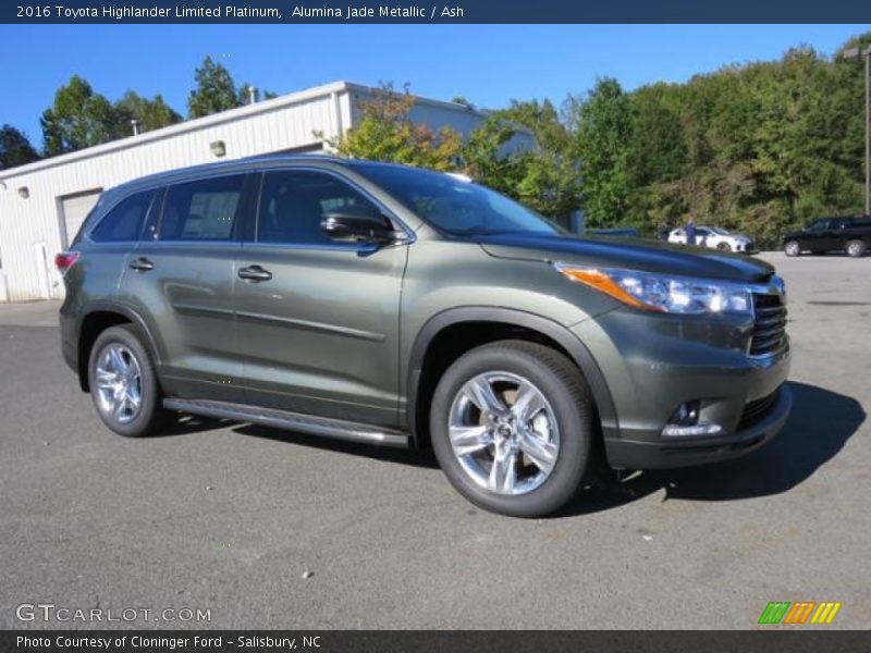  2016 Highlander Limited Platinum Alumina Jade Metallic
