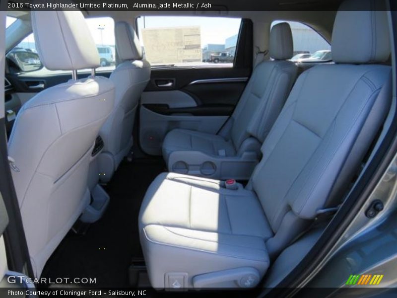 Alumina Jade Metallic / Ash 2016 Toyota Highlander Limited Platinum