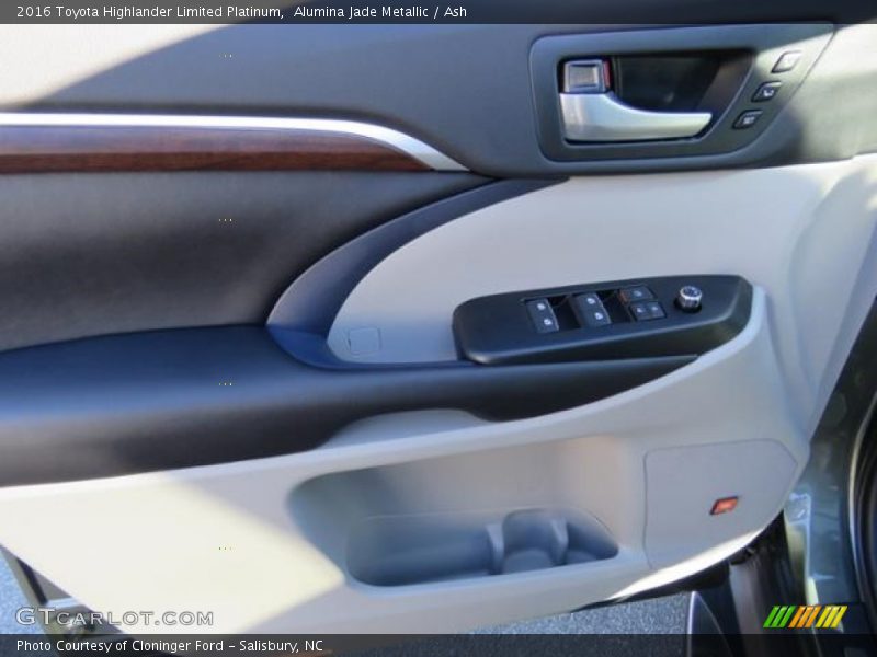 Alumina Jade Metallic / Ash 2016 Toyota Highlander Limited Platinum
