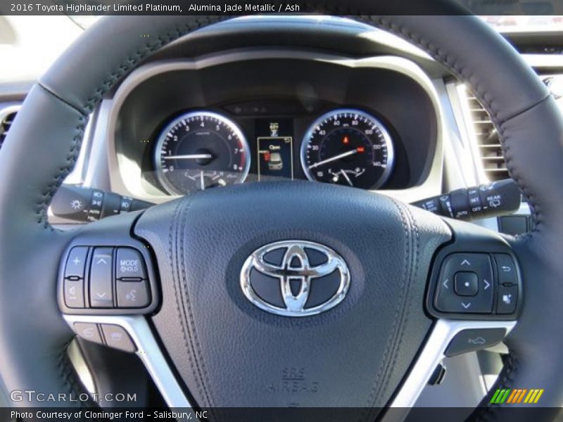 Alumina Jade Metallic / Ash 2016 Toyota Highlander Limited Platinum