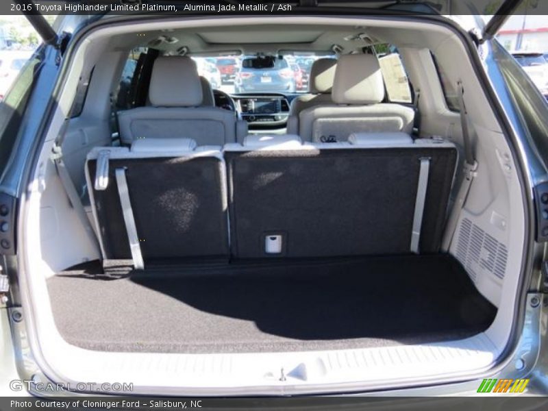Alumina Jade Metallic / Ash 2016 Toyota Highlander Limited Platinum
