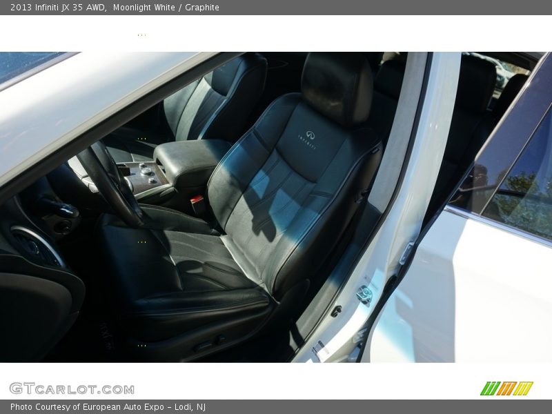 Moonlight White / Graphite 2013 Infiniti JX 35 AWD