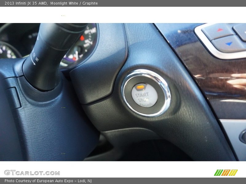 Moonlight White / Graphite 2013 Infiniti JX 35 AWD